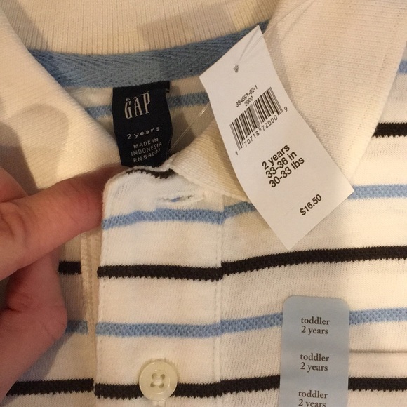 Long sleeve polo - Picture 2 of 5